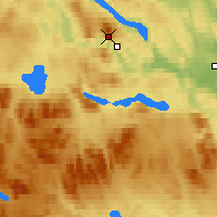 Nearby Forecast Locations - Jämtland - Harita