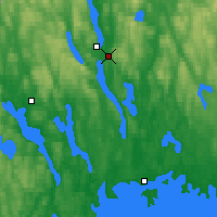 Nearby Forecast Locations - Värmland - Harita