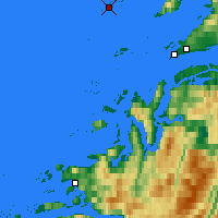 Nearby Forecast Locations - Helligvær - Harita