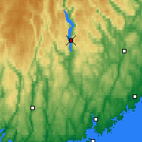 Nearby Forecast Locations - Byglandsfjord - Harita