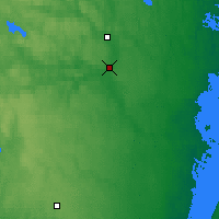 Nearby Forecast Locations - Målilla - Harita