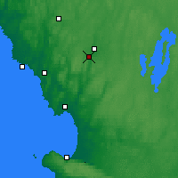 Nearby Forecast Locations - Torpup - Harita