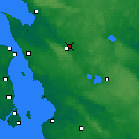 Nearby Forecast Locations - Ljungbyhed - Harita