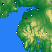 Nearby Forecast Locations - Aspatria - Harita