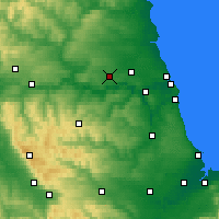 Nearby Forecast Locations - Albemarle - Harita