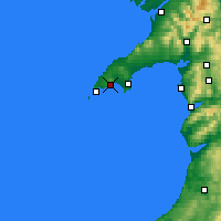 Nearby Forecast Locations - Llŷn Peninsula - Harita