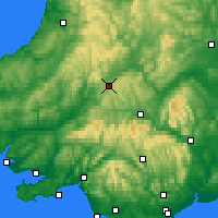 Nearby Forecast Locations - Kambriyen Dağları - Harita