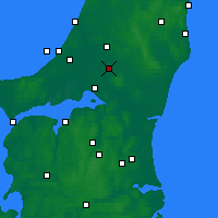 Nearby Forecast Locations - Tylstrup - Harita
