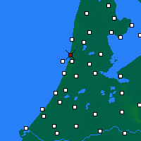 Nearby Forecast Locations - Wijk aan Zee - Harita