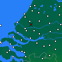 Nearby Forecast Locations - Rotterdam - Harita