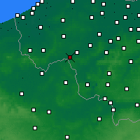 Nearby Forecast Locations - Wevelgem - Harita