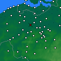 Nearby Forecast Locations - Gent - Harita