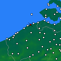 Nearby Forecast Locations - Sint-Katelijne-Waver - Harita