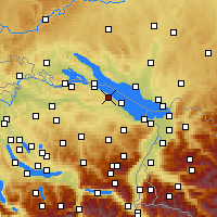 Nearby Forecast Locations - Güttingen - Harita