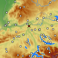 Nearby Forecast Locations - Beznau - Harita