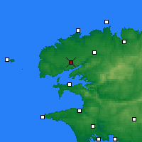 Nearby Forecast Locations - Brest - Harita
