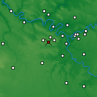 Nearby Forecast Locations - Toussus-le-Noble - Harita