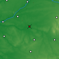 Nearby Forecast Locations - Romorantin-Lanthenay - Harita