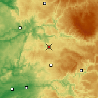 Nearby Forecast Locations - Rodez - Harita