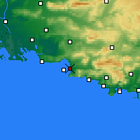 Nearby Forecast Locations - Marsilya - Harita