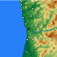 Nearby Forecast Locations - Serra do Pil. - Harita