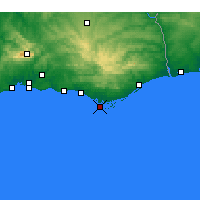 Nearby Forecast Locations - Faro - Harita