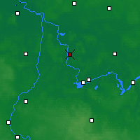 Nearby Forecast Locations - Rathenow - Harita