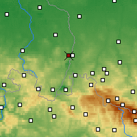 Nearby Forecast Locations - Görlitz - Harita