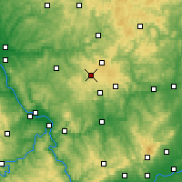 Nearby Forecast Locations - Westerwald - Harita