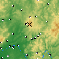 Nearby Forecast Locations - Hoherodskopf - Harita