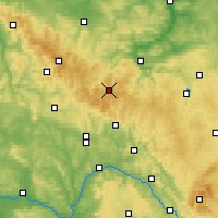 Nearby Forecast Locations - Thuringian Forest - Harita