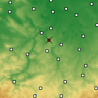 Nearby Forecast Locations - Osterfeld - Harita
