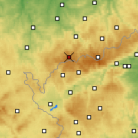 Nearby Forecast Locations - Erzgebirge/W - Harita
