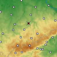 Nearby Forecast Locations - Chemnitz - Harita