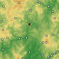 Nearby Forecast Locations - Marburg - Harita