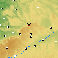 Nearby Forecast Locations - Aalen - Harita