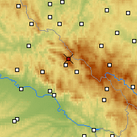Nearby Forecast Locations - Großer Arber - Harita
