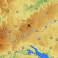 Nearby Forecast Locations - Svabya Alpleri - Harita