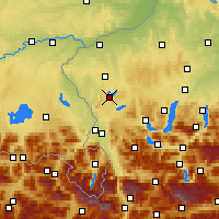 Nearby Forecast Locations - Mattsee - Harita