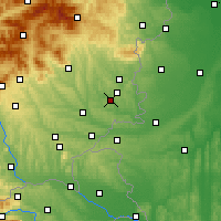 Nearby Forecast Locations - Güssing - Harita