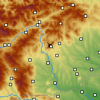 Nearby Forecast Locations - Schöckl - Harita