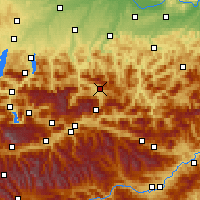 Nearby Forecast Locations - Windischgarsten - Harita