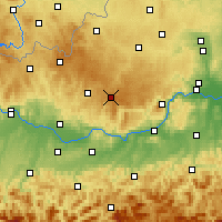 Nearby Forecast Locations - Bärnkopf - Harita