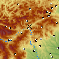 Nearby Forecast Locations - Kapfenberg - Harita