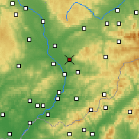 Nearby Forecast Locations - Holešov - Harita