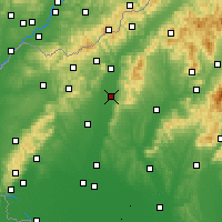 Nearby Forecast Locations - Piešťany - Harita