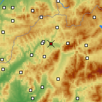 Nearby Forecast Locations - Žilina - Harita