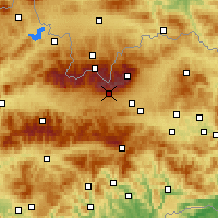 Nearby Forecast Locations - Štrbské Pleso - Harita