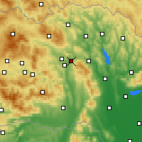 Nearby Forecast Locations - Prešov - Harita