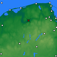 Nearby Forecast Locations - Lębork - Harita